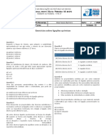 Atividade Sobre Ligações