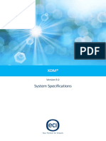 XDM V9.2 System Specifications