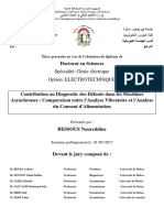 Doctorat en Sciences: Spécialité: Génie Électrique Option: Electrotechnique