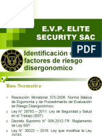 Identificación de Los Factores de Riesgo Disergonomico