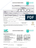 Solicitud de Ingreso UCNL