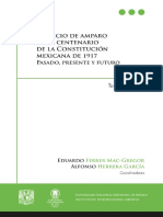 El Juicio de Amparo en El Centenario de La Constitucion Mexicana de 1917