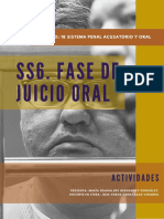 Ss6. Fase de Juicio Oral: Actividades