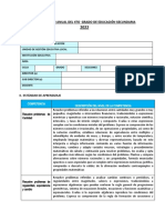 Plan Anual 4to Matematica