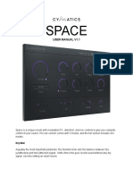 Cymatics Space Lite Manual