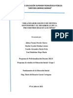 Organizador Grafico Montessori Grupo 7 Educación