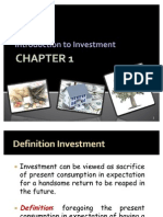 CHAPTER 1 - Introduction To Investment