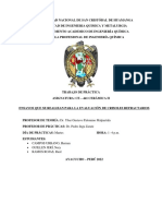 Ensayos Que Se Realizan para La Evaluación de Crisoles Refractarios