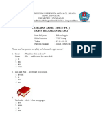 PAT - Soal Bahasa Inggris Kelas VIII (2021-2022)