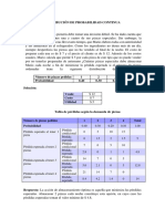 Sede Valle Jequetepeque: Número de Pizzas Pedidas 1 2 3 4 Total Probabilidad