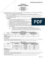 International Building Code Means of Egress