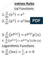 Integration & Differentiation A3 Notes