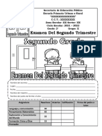 ExamenDel2doGrado2doTrimestre21 22regular