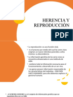 Herencia y Reproducción