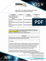 Formato Guía Elaboración Propuesta de Trabajo