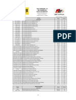 Lista Precios Repuestos 1605