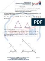 Trigonometry Theory Cat Xat Ipmat Tissnet