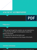 Ancient Astronomy