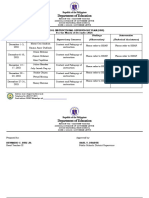 Department of Education: School Instructional Supervisory Plan (Sisp) For The Month of December 2021