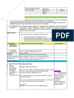 Parts of A Simple Paragraph and Its Kind COT 2 DLP