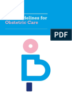 MSI Guidelines For Obstetric Care v2.0