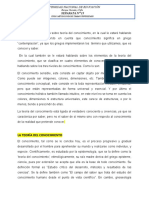 .Sesión #15 - La Teoría Del Conocimiento