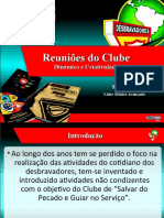 Reuniões Do Clube