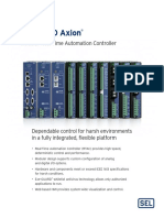 SEL-2240 Axion: Modular Real-Time Automation Controller