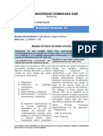 Actividad Semana 11 - Modelo Dirio Doble Entrada - Gestión Empresarial PC