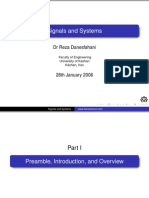 SS Signals and Systems PRESENTATION