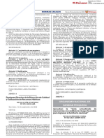 Aprueban La Lista Actualizada de Mercancías Con Análisis de Riesgo Favorable para Ingresar Al Territorio Nacional