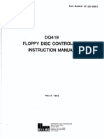 2120-0067 DQ419 Floppy Controller Manual W Schematics Mar85 1-6