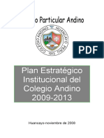 Plan Estratégico Del Colegio Andino