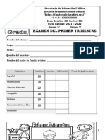 Examen5toGrado1erTrimestre2021 2022MEX