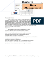 Module 4 Data Management