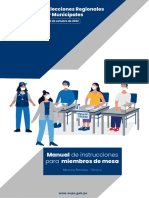 Manual de Instrucciones para Miembros de Mesa - T2 Municipal Provincial-Distrital - ERM 2022