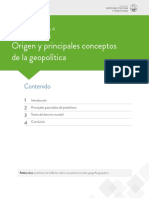 Escenario 4 Teorias Del Dominio y El Poder en Geopolitica