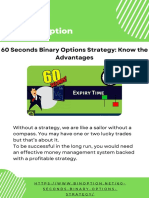 60 Seconds Binary Options Strategy Know The Advantages - Binoption