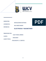 Informe Electricidad y Magnetismo