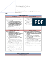 Learning Plan in Values 8