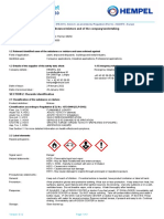 SDS Hempel Thinner 08450