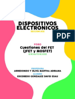 Cuestiones Del FET (JFET y MOSFET)