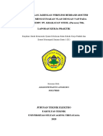 PERANCANGAN JARINGAN WIRELESS BERBASIS ROUTER MIKROTIK MENGGUNAKAN VLAN DENGAN VAP PADA GEDUNG EDPC PT. KRAKATAU STEEL (Persero) Tbk.