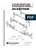 Maxistab Use & Maint. Manual