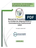 Manual de Procedimientos de Uaci