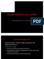 Quality Metal Service Centre