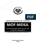 Mof-Mdsjl: Municipalidad Distrital de San Juan de Lurigancho