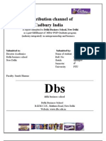 Distribution of Cadbury Products