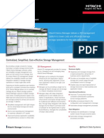 Hitachi Device Manager Software Datasheet