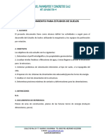 Procedimiento para Estudios de Suelos Por Rotación